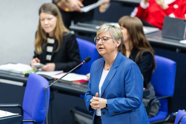 81st session of the German Bundestag on 22 05 2026 in the plenary chamber of the Reichstag building in Berlin Frauke Heiligenstadt MdB Social Democratic Party of Germany SPD xJRx