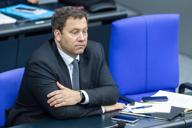 81 Session of the German Bundestag on 22 05 2026 in the plenary chamber of the Reichstag building in Berlin Lars Klingbeil Federal Minister of Finance Federal Minister of Finance xJRx