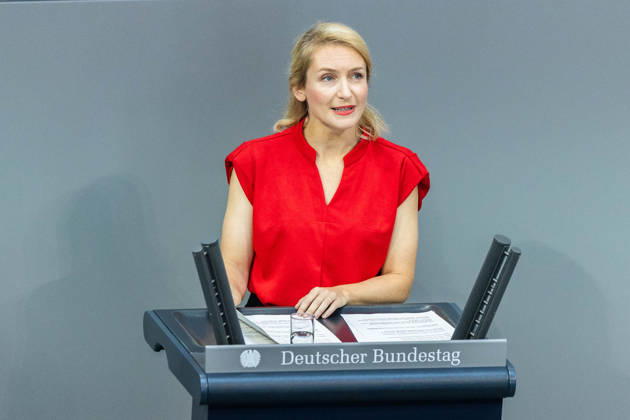 81 Session of the German Bundestag on 22 05 2026 in the plenary chamber of the Reichstag building in Berlin Ines Schwerdtner MdB Die Linke xJRx