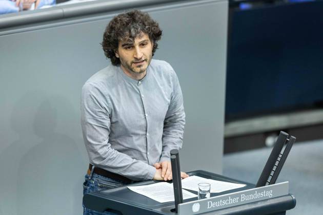 81st session of the German Bundestag on 22 05 2026 in the plenary chamber of the Reichstag building in Berlin Ates Gürpinar MdB Die Linke xJRx