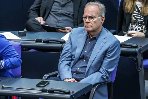 Bundestag Matthias Miersch SPD in the German Bundestag on 22 05 26 in Berlin Berlin Berlin Germany Bundestag