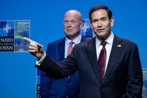 US Secretary of State Marco Rubio meets the press after the NATO Foreign Ministers meeting on Friday at Sea U in Helsingborg, Sweden on may 22, 2026 HELSINGBORG SWEDEN x50090x  Copyright: xJohanxNilsson TTx NATO FOREIGN MINISTERS MEETING HELSINGBORG 5e5prwWHBpY