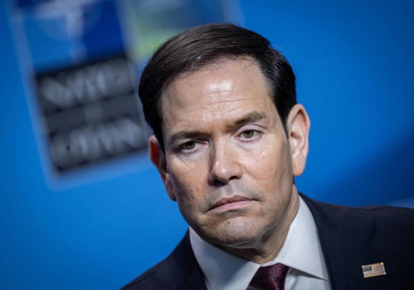 US Secretary of State Marco Rubio meets the press after the NATO Foreign Ministers meeting on Friday at Sea U in Helsingborg, Sweden on may 22, 2026 HELSINGBORG SWEDEN x50090x  Copyright: xJohanxNilsson TTx NATO FOREIGN MINISTERS MEETING HELSINGBORG oN3bkudX4ek