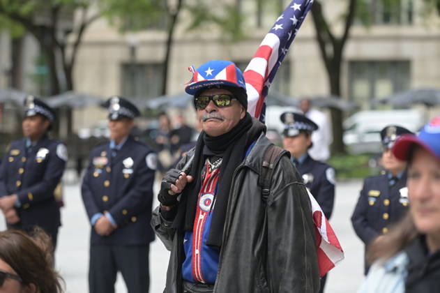 Chicago Memorial Day Parade CHICAGO, ILLINOIS - MAY 23: The Chicago Memorial Day Parade proceeds through the city center, with participants carrying American flags and marching in formation on Saturday, May 23, 2026. The event, held each year before Memorial Day, pays solemn tribute to the men and women of the U.S. Armed Forces who made the ultimate sacrifice. Jacek Boczarski Anadolu Illinois United States. Editorial use only. Please get in touch for any other usage.  Copyright: x2026xAnadoluxJacekxBoczarskix