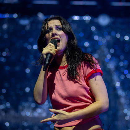 SaO PAULO, SP - 23.05.2026: C6 FEST 2026 - The British band Wolf Alice will perform on the third day of the fourth edition of C6 Fest, this Saturday (May 23rd), at the Ibirapuera Auditorium in Sao Paulo. Formed by Ellie Rowsell, Joff Oddie, Theo Ellis and Joel Amey, the group emerged in London in 2010 and gained international prominence for its mix of indie rock, grunge, folk and shoegaze, establishing itself as one of the leading names in the contemporary British alternative scene. x2949367x  EmersonxSantos