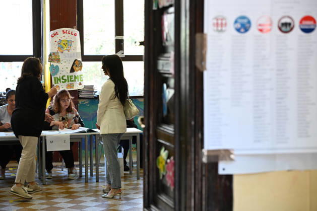 IPA85031276 - sal - 24 05 2026 Salerno. Salerno municipal elections  Copyright: xFrancescoxPecorarox xFrancescoxPecorarox 85031276