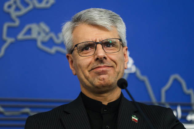 Weekly press conference by Foreign Ministry Spokesperson Esmaeil Baghaei in Tehran, Iran - 25 May 2026 Esmaeil Baghaei, Spokesperson of Foreign Ministry seen during his weekly press conference. Tehran Iran Copyright: xFoadxAshtarix xSOPAxImagesx FAshtari-1092
