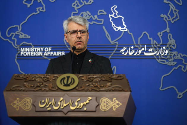 Weekly press conference by Foreign Ministry Spokesperson Esmaeil Baghaei in Tehran, Iran - 25 May 2026 Esmaeil Baghaei, Spokesperson of Foreign Ministry seen during his weekly press conference. Tehran Iran Copyright: xFoadxAshtarix xSOPAxImagesx FAshtari-1359