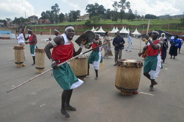 Uganda celebrate the 63rd anniversary of Africa Day KAMPALA, UGANDA - MAY 25: People celebrate the 63rd anniversary of Africa Day with cultural performances, exhibitions, and fashion shows representing different countries across the African continent were organized in Kampala, Uganda, on May 25, 2026. Africa Day is celebrated every year on May 25 to commemorate the founding of the Organization of African Unity (OAU), the predecessor of the African Union (AU), and to honor the continent’s achievements. Nicholas Kajoba Anadolu Kampala Uganda. Editorial use only. Please get in touch for any other usage.  Copyright: x2026xAnadoluxNicholasxKajobax