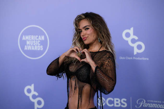 May 25, 2026, Las Vegas, Nevada, USA: KAROL G Colombian singer and songwriter arrives at the Red Carpet during The Annual 52nd American Music Awards at the MGM Grand Arena in Las Vegas. Las Vegas USA - ZUMAo117 20260525_zsp_o117_204 Copyright: xMikaelxOnax