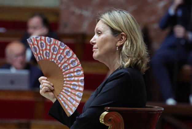Questions to the Government Session - Paris French President of National Assembly Yael Braun-Pivet seen here during a session of Questions to the Government at the French National Assembly in Paris, France on May 26th, 2026. Photo by Henri Szwarc ABACAPRESS.COM Paris France  Copyright: xSzwarcxHenri ABACAx