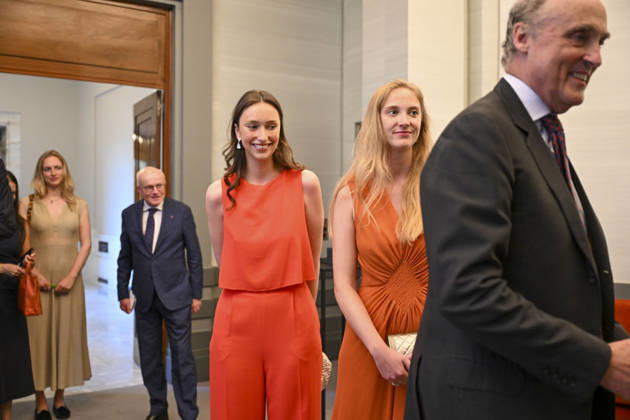 Belgian Royals - Queen Elisabeth Competition Brussels, 27 05 2026 : Belgian Royals Princess Astrid, as Honorary Chairwoman of the Queen Elisabeth Medical Foundation (G.S.K.E.), Prince Lorenz , Princess Luisa Maria and Princess Laetitia Maria attend the Queen Elisabeth Competition at Bozar . Credit : Peter De Smedt CC . Brussels Belgium  Copyright: xContentxCurationx PeterxDexSmedtx xCCx