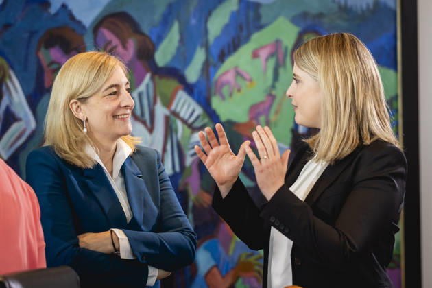 L R Nina Warken CDU , Federal Minister for Health, and Verena Hubertz SPD , Federal Minister for Housing, Urban Development and Construction, recorded during a cabinet meeting in Berlin, 27 05 2026 Berlin Germany Copyright: xJulianexSonntagx