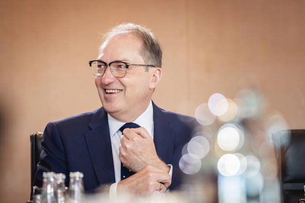 Alexander Dobrindt CSU , Federal Minister of the Interior, taken during a cabinet meeting in Berlin, 27 05 2026 Berlin Germany Copyright: xJulianexSonntagx