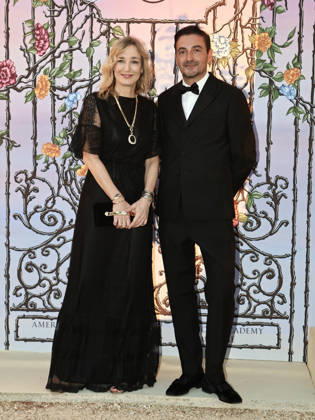 IPA85120356 - Rome, American Academy, McKim Medal Gala 2026. Pictured: Laura Burdese, Matteo Morbidi  Copyright: xMarcoxProvvisionatox xMarcoxProvvisionatox 85120356