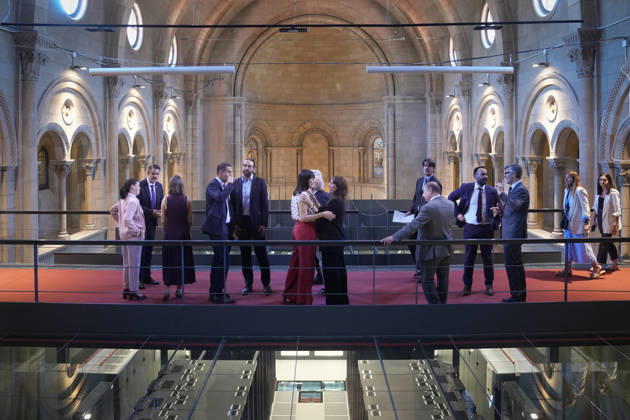 The Barcelona Supercomputing Center presents the MareNostrum Ona quantum computer in Barcelona The Minister of Research and Universities, Núria Montserrat 3d , the Secretary of State for Digitalization, María González 3i , during the official presentation ceremony and subsequent attention to the media, at the facilities of the Plaza Eusebi Güell, on May 28, 2026, in Barcelona, Catalunya Espana The technical and institutional meeting brings together the Catalan Minister of Research, the Secretaries of State for Science and Digitization, the Director of the BSC and the Rector of the UPC to present the operational capabilities of this advanced computing infrastructure, a milestone that reinforces the regions scientific leadership in the devel Copyright: xDavidxZorrakinox 7556461