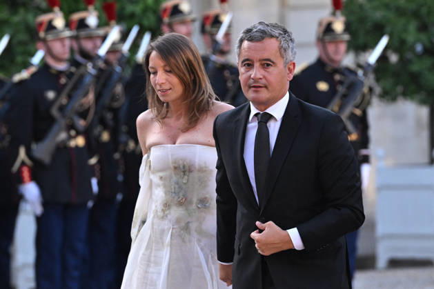 Invited guests arrive for a state dinner at the Elysee FA French Justice Minister Gerald Darmanin arrives with his wife Rose-Marie Devillers for a state dinner as part of Indonesia s President s visit at The Elysee Presidential Palace in Paris on May 28, 2026. Photo by Firas Abdullah ABACAPRESS.COM Paris Ile-de-France France  Copyright: xAbdullahxFiras ABACAx