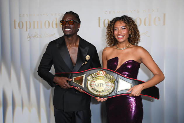 Germanys Next Topmodel 2026 winners Ibo and Aurelie at the PHOTO OF THE WINNERS OF GERMANYS NEXT TOPMODEL 2026 at the Zoo Palast in Berlin on 28 05 2026