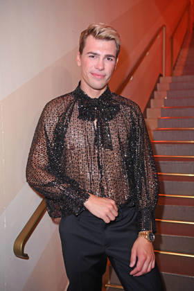 Tony Eberhardt at the PHOTO OF THE WINNERS OF GERMANYS NEXT TOPMODEL 2026 at the Zoo Palast in Berlin on 28 05 2026
