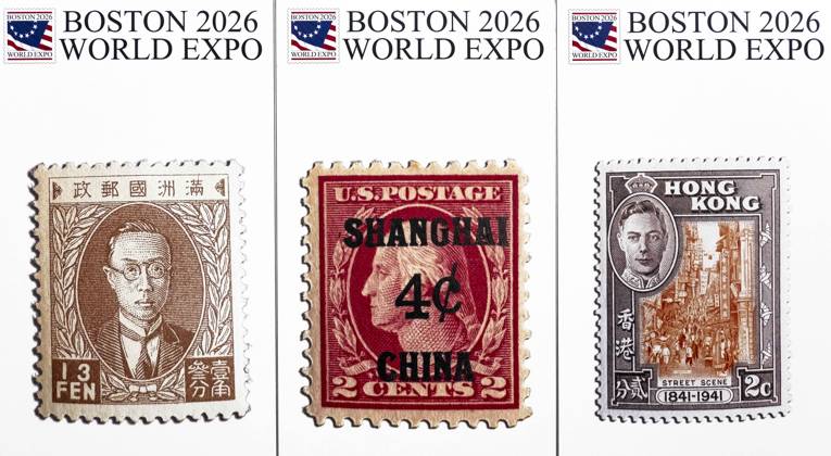 May 28, 2026 - Boston, Massachusetts, USA - Held once every ten years, the Boston 2026 World Expo attracts thousands of stamp collectors with its dealers, displays and presentations about the hobby and business of philately. Boston USA - ZUMAce6_ 20260528_zaf_ce6_018 Copyright: xBrianxCahnx