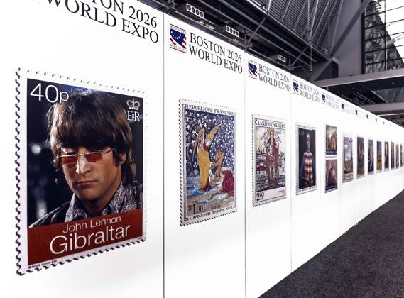 May 28, 2026 - Boston, Massachusetts, USA - Held once every ten years, the Boston 2026 World Expo attracts thousands of stamp collectors with its dealers, displays and presentations about the hobby and business of philately. Boston USA - ZUMAce6_ 20260528_zaf_ce6_006 Copyright: xBrianxCahnx