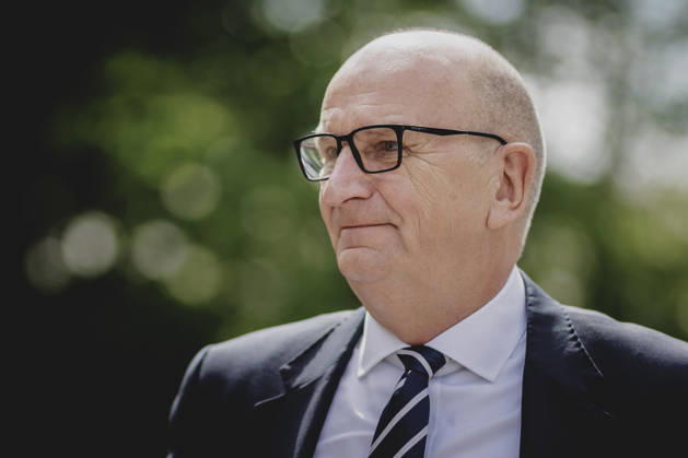 Dietmar Woidke, Minister President of Brandenburg, taken during a visit to the Sachsenhausen Memorial in Oranienburg, 28 05 2026 Oranienburg Germany Copyright: xFlorianxGaertnerx