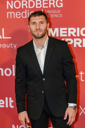 28 05 2026 Düsseldorf Shkodran Mustafi at the second charity gala in aid of the Umbrella Foundation at the Hyatt Regency Hotel in Düsseldorfs Medienhafen The Umbrella Fou