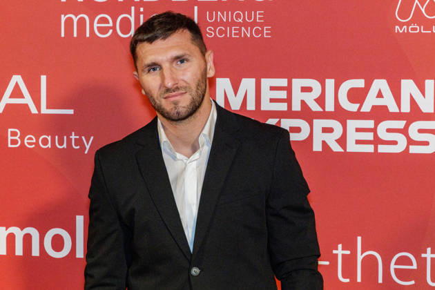 28 05 2026 Düsseldorf Shkodran Mustafi at the second charity gala in aid of the Umbrella Foundation at the Hyatt Regency Hotel in Düsseldorfs Medienhafen The Umbrella Fou