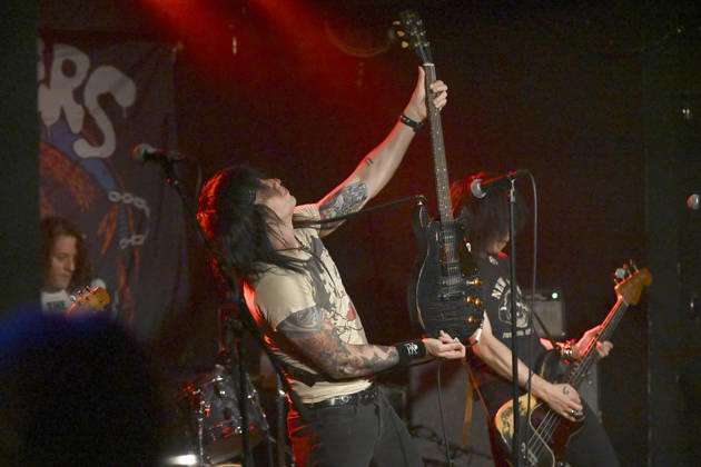 Ray Peters, Alex Hagen and Sam Hariss from Ravagers live at a concert at Lux Hannover, 28 05 2026 Foto:xR.xKeuntjex xFuturexImagex ravagers_6511