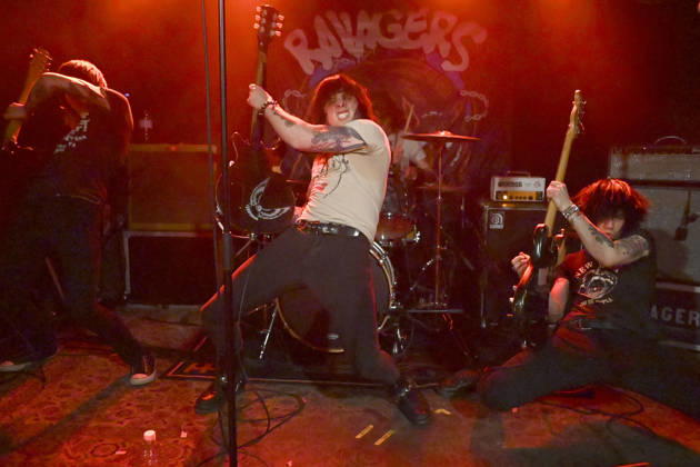 Matt Gabs, Alex Hagen, Ray Peters and Sam Hariss from Ravagers live at a concert at Lux Hannover, 28 05 2026 Foto:xR.xKeuntjex xFuturexImagex ravagers_6514