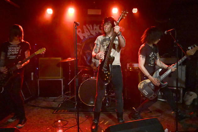 Matt Gabs, Alex Hagen and Sam Hariss from Ravagers live at a concert at Lux Hannover, 28 05 2026 Foto:xR.xKeuntjex xFuturexImagex ravagers_6515