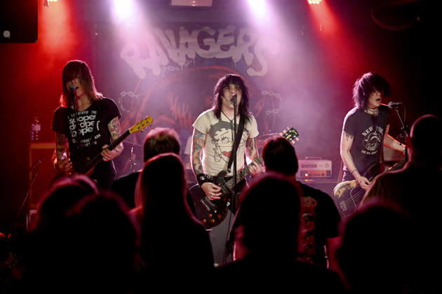 Matt Gabs, Alex Hagen and Sam Hariss from Ravagers live at a concert at Lux Hannover, 28 05 2026 Foto:xR.xKeuntjex xFuturexImagex ravagers_6519
