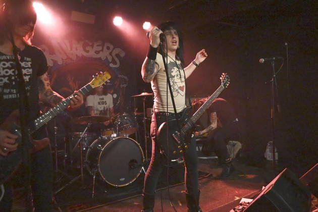 Matt Gabs, Ray Peters, Alex Hagen and Sam Hariss from Ravagers live at a concert at Lux Hannover, 28 05 2026 Foto:xR.xKeuntjex xFuturexImagex ravagers_6525