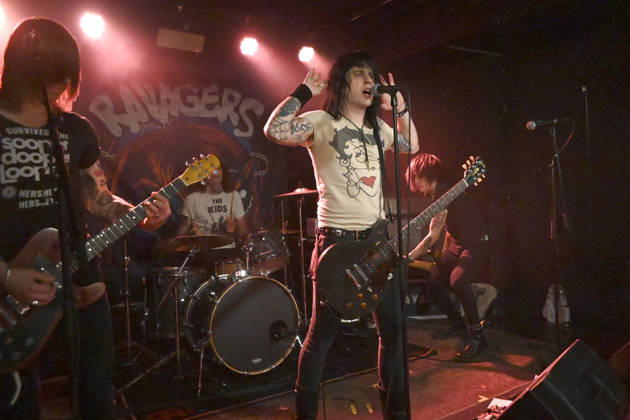 Matt Gabs, Ray Peters, Alex Hagen and Sam Hariss from Ravagers live at a concert at Lux Hannover, 28 05 2026 Foto:xR.xKeuntjex xFuturexImagex ravagers_6526