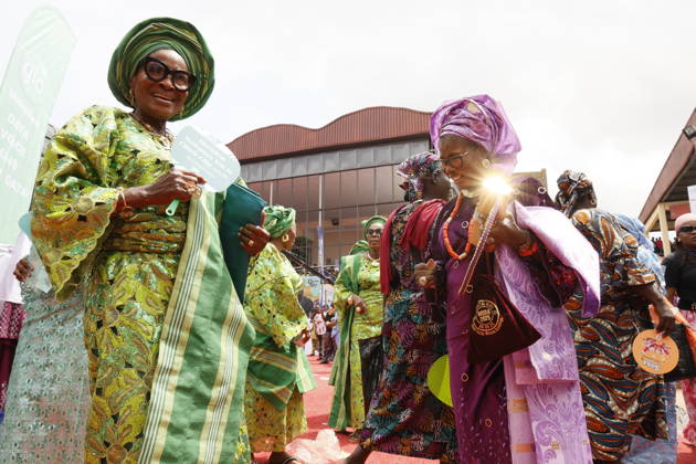 Ojude Oba Festival brings colorful celebrations to Ogun State in Nigeria OGUN STATE, NIGERIA - MAY 29: Traditional Ojude Oba Festival held takes place in honor of the Awujale, the traditional ruler of the Ijebu Kingdom, with residents filling the streets in vibrant traditional attire, in Ogun State in southwestern Nigeria, on May 29, 2026. The festival, symbolizing cultural identity, unity, and togetherness, features music and dancing as participants from different age and social groups join the celebrations. Emmanuel Osodi Anadolu Ogun Nigeria. Editorial use only. Please get in touch for any other usage. Copyright: x2026xAnadoluxEmmanuelxOsodix