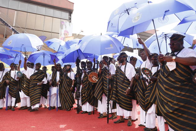 Ojude Oba Festival brings colorful celebrations to Ogun State in Nigeria OGUN STATE, NIGERIA - MAY 29: Traditional Ojude Oba Festival held takes place in honor of the Awujale, the traditional ruler of the Ijebu Kingdom, with residents filling the streets in vibrant traditional attire, in Ogun State in southwestern Nigeria, on May 29, 2026. The festival, symbolizing cultural identity, unity, and togetherness, features music and dancing as participants from different age and social groups join the celebrations. Emmanuel Osodi Anadolu Ogun Nigeria. Editorial use only. Please get in touch for any other usage. Copyright: x2026xAnadoluxEmmanuelxOsodix