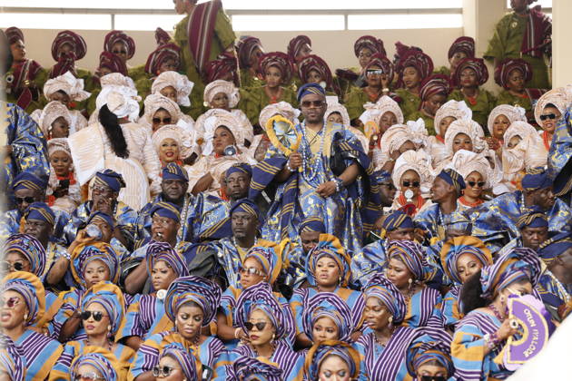 Ojude Oba Festival brings colorful celebrations to Ogun State in Nigeria OGUN STATE, NIGERIA - MAY 29: Traditional Ojude Oba Festival held takes place in honor of the Awujale, the traditional ruler of the Ijebu Kingdom, with residents filling the streets in vibrant traditional attire, in Ogun State in southwestern Nigeria, on May 29, 2026. The festival, symbolizing cultural identity, unity, and togetherness, features music and dancing as participants from different age and social groups join the celebrations. Emmanuel Osodi Anadolu Ogun Nigeria. Editorial use only. Please get in touch for any other usage. Copyright: x2026xAnadoluxEmmanuelxOsodix