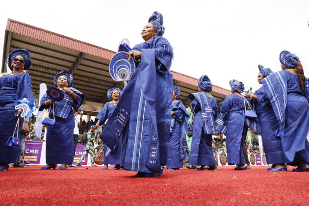 Ojude Oba Festival brings colorful celebrations to Ogun State in Nigeria OGUN STATE, NIGERIA - MAY 29: Traditional Ojude Oba Festival held takes place in honor of the Awujale, the traditional ruler of the Ijebu Kingdom, with residents filling the streets in vibrant traditional attire, in Ogun State in southwestern Nigeria, on May 29, 2026. The festival, symbolizing cultural identity, unity, and togetherness, features music and dancing as participants from different age and social groups join the celebrations. Emmanuel Osodi Anadolu Ogun Nigeria. Editorial use only. Please get in touch for any other usage. Copyright: x2026xAnadoluxEmmanuelxOsodix
