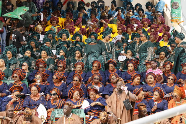 Ojude Oba Festival brings colorful celebrations to Ogun State in Nigeria OGUN STATE, NIGERIA - MAY 29: Traditional Ojude Oba Festival held takes place in honor of the Awujale, the traditional ruler of the Ijebu Kingdom, with residents filling the streets in vibrant traditional attire, in Ogun State in southwestern Nigeria, on May 29, 2026. The festival, symbolizing cultural identity, unity, and togetherness, features music and dancing as participants from different age and social groups join the celebrations. Emmanuel Osodi Anadolu Ogun Nigeria. Editorial use only. Please get in touch for any other usage. Copyright: x2026xAnadoluxEmmanuelxOsodix