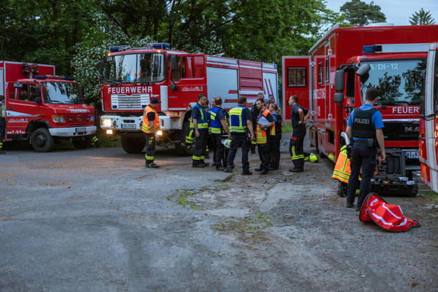 Forest fire near Weiterstadt On 29 05 2026, a forest fire broke out in Weiterstadt Gräfenhausen west of the A5 freeway It affected a forest area of around 900 square meters between the Gräfenhausen West servic