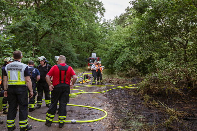 Forest fire near Weiterstadt On 29 05 2026, a forest fire broke out in Weiterstadt Gräfenhausen west of the A5 freeway It affected a forest area of around 900 square meters between the Gräfenhausen West servic
