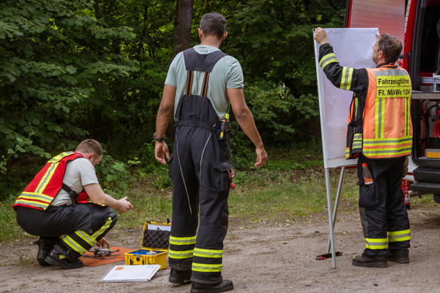 Forest fire near Weiterstadt On 29 05 2026, a forest fire broke out in Weiterstadt Gräfenhausen west of the A5 freeway It affected a forest area of around 900 square meters between the Gräfenhausen West servic