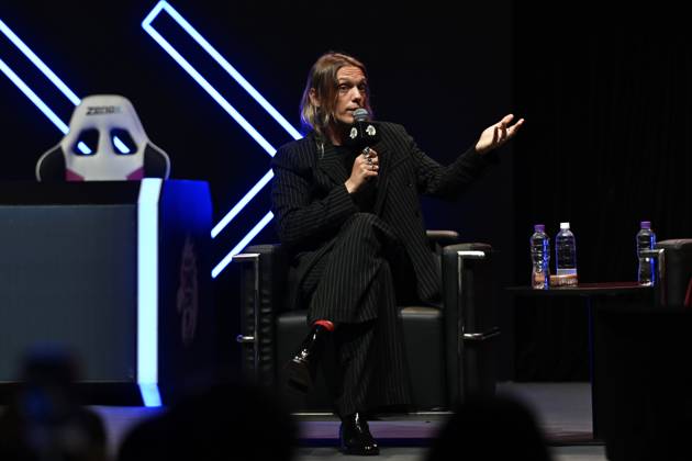 RECORD DATE NOT STATED HONG KONG-ENTERTAINMENT JAMIE CAMPBELL BOWER Jamie Campbell Bower, a British actor, speaking at event of Comic Con 2026 in Hong Kong, May 30, 2026.NEXPHER Kobe Li HKG