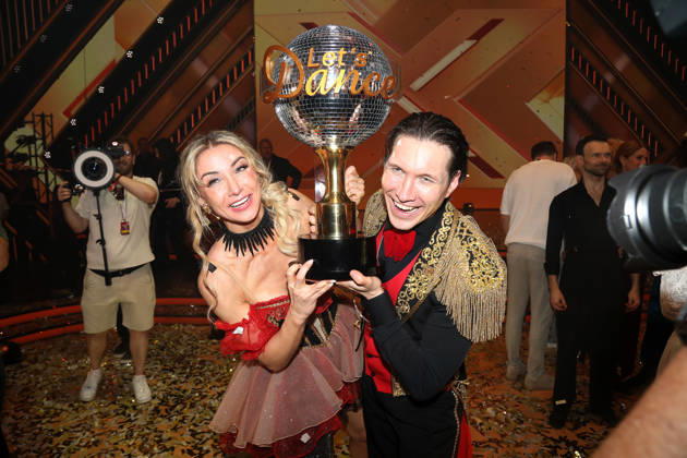 Final of the TV show Lets Dance in Cologne Anna Carina Woitschack and Evgeny Vinokurov at the final of the 19th season of the RTL dance show Lets Dance at the Coloneum Cologne NRW Germany Copyright: xMatthiasxGränzdörferx