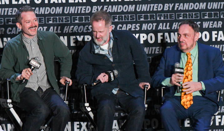 May 30, 2026, Philadelphia, Pennsylvania, United States: Actors ELIJAH WOOD, BILLY BOYD and JOHN RHYS-DAVIES, participate in a fan Q&A the Philadelphia FanExpo held at the Philadelphia Convention Center in downtown Philadelphia PA Philadelphia United States - ZUMArf1_ 20260530_zaf_rf1_085 Copyright: xRickyxFitchettx