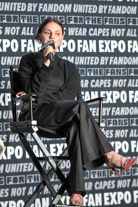 May 30, 2026, Philadelphia, Pennsylvania, United States: Actor DAFNE KEEN, known for her portrayal of Laura in the X-Men films Logan and Deadpool & Wolverine. participates in a fan Q&A the Philadelphia FanExpo held at the Philadelphia Convention Center in downtown Philadelphia PA Philadelphia United States - ZUMArf1_ 20260530_zaf_rf1_044 Copyright: xRickyxFitchettx