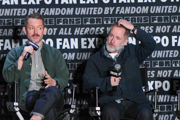 May 30, 2026, Philadelphia, Pennsylvania, United States: Actors ELIJAH WOOD and BILLY BOYD participate in a fan Q&A the Philadelphia FanExpo held at the Philadelphia Convention Center in downtown Philadelphia PA Philadelphia United States - ZUMArf1_ 20260530_zaf_rf1_073 Copyright: xRickyxFitchettx