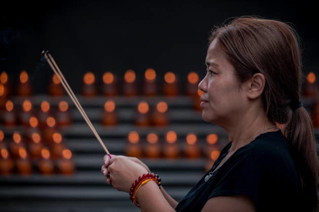 Vesak Day celebration in Malaysia SELANGOR, MALAYSIA - MAY 31: Buddhist devotees gathered at Wat Chetawan to perform a religious ceremony in conjunction with the Vesak Day Celebration in Selangor, Malaysia on May 31, 2026. Syaiful Redzuan Anadolu Selangor Malaysia. Editorial use only. Please get in touch for any other usage.  Copyright: x2026xAnadoluxSyaifulxRedzuanx