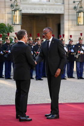 President Emmanuel Macron, Paul Kagame, President of the Republic of Rwanda The French presidential couple will host the President of Rwanda and his wife at the Élysée Palace in Paris for a state dinner on 2 June 2026 Anne Sophie Guebey Bestimage The French presidential couple will host the President of Rwanda and his wife at the Élysée Palace in Paris for a state dinner on 2 June 2026 Paris France  Copyright: xAnne-SophiexGuebeyx xBestimagexAnne-SophiexGuebeyx xBestimagex