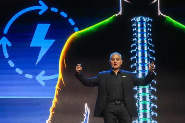 Chipmaker NXP s CEO Rafael Sotomayor gives keynote speech at COMPUTEX TAIPEI 2026 TAIPEI, TAIWAN - JUNE 3: Rafael Sotomayor, the CEO of Europe s third largest semiconductor manufacturer NXP, delivers a keynote speech, during the COMPUTEX TAIPEI trade show, in Taipei, Taiwan, on June 3, 2026. COMPUTEX TAIPEI is one of the world’s largest and most significant trade shows, featuring latest technologies, drones, data centres, Artificial Intelligence (AI) technologies, supercomputers, semiconductors products and other things from major international firms such as Nvidia, Intel, NXP, Foxconn and TSMC. Daniel Ceng Anadolu Taipei Taiwan. Editorial use only. Please get in touch for any other usage. Copyright: x2026xAnadoluxDanielxCengx